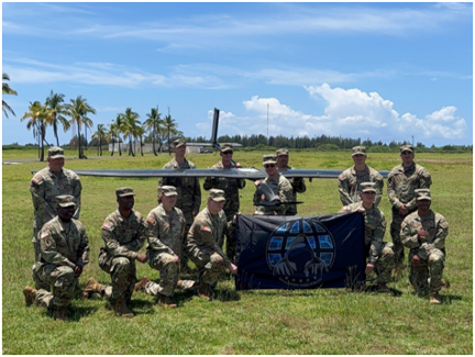 Earlier prototype of APOLLO with U.S. Army Soldiers testing in Hawaii